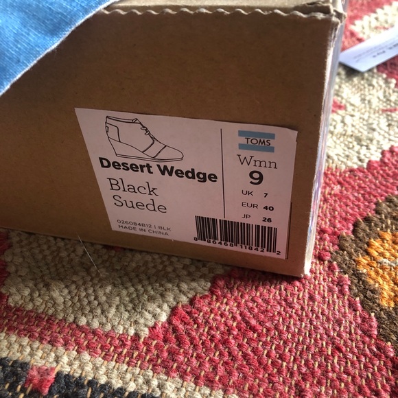 TOMS Desert Wedge Shoes - Picture 5 of 5